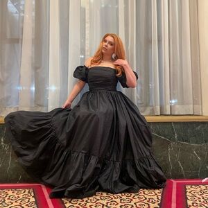 Elegant Black Evening Gown